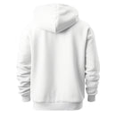 DXM SPORTS Unisex White Gym Hoodies - 100% Cotton, Hand Wash, Long Sleeve 2 image