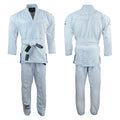 DXM SPORTS BJJ Jiu Jitsu Gi White Brazilian Jiu Jitsu Training Gi Uniform Kimono for Adults Unisex