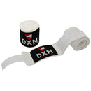 DXM Sports Boxing Hand Wraps Tape Semi Elastic Wrist Protection Bandage Adult 4.5 Meter (450cm) - White 12 image