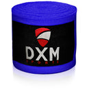 DXM Sports Boxing Hand Wraps Tape Semi Elastic Wrist Protection Bandage Adult 4.5 Meter (450cm) - Blue 20 image