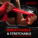 DXM Sports Boxing Hand Wraps Tape Semi Elastic Wrist Protection Bandage Adult 4.5 Meter (450cm) - Red 36 image