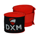 DXM Sports Boxing Hand Wraps Tape Semi Elastic Wrist Protection Bandage Adult 4.5 Meter (450cm) - Red 31 image