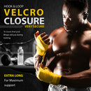 DXM Sports Boxing Hand Wraps Tape Semi Elastic Wrist Protection Bandage Adult 4.5 Meter (450cm) - Yellow 43 image