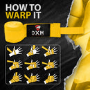 DXM Sports Boxing Hand Wraps Tape Semi Elastic Wrist Protection Bandage Adult 4.5 Meter (450cm) - Yellow 45 image