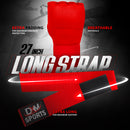 DXM SPORTS Gel Padded Inner Gloves with Hook & Loop Wrist Strap - Red 17 image