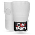 DXM SPORTS Gel Padded Inner Gloves with Hook & Loop Wrist Strap - White