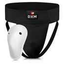 DXM SPORTS Groin Guard Protector with Gel Cup - Black 10 image