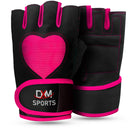 DXM Gym Workout Gloves for Women with Wrist Support 20 image