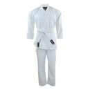 DXM Karate Gi Uniform Lightweight Karate Training Kids & Adults Unisex Karate Suit with Belt - White 3 image