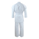 DXM Karate Gi Uniform Lightweight Karate Training Kids & Adults Unisex Karate Suit with Belt - White 4 image