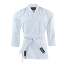 DXM Karate Gi Uniform Lightweight Karate Training Kids & Adults Unisex Karate Suit with Belt - White 5 image
