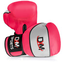 DXM SPORTS Kids Boxing Gloves Youth Training MMA Muay Thai Child Sparring Glove - Pink 26 image