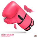 DXM SPORTS Kids Boxing Gloves Youth Training MMA Muay Thai Child Sparring Glove - Pink 24 image