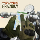 DXM SPORTS Touch Screen Compatible Tactical Motorcycle Gloves Green 14 image