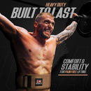 DXM SPORTS Weight Lifting Belt 4" Wide Weight Training Powerlifting Workout Gym Belts - Tan 64 image