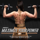 DXM SPORTS Weight Lifting Belt 4" Wide Weight Training Powerlifting Workout Gym Belts - Tan 63 image