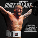 DXM SPORTS Weight Lifting Belt 4" Wide Weight Training Powerlifting Workout Gym Belts - White 71 image