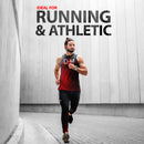 DXM SPORTS Compression Pants Rash Guard Legging Mens Spats Workout Baselyer Tights- Black/Red 7 image