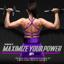 DXM SPORTS Weight Lifting Belt 4" Wide Weight Training Powerlifting Workout Gym Belts - Purple 47 image