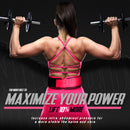 DXM SPORTS Weight Lifting Belt 4" Wide Weight Training Powerlifting Workout Gym Belts - Pink 39 image