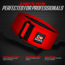 DXM SPORTS Weight Lifting Belt 4" Wide Weight Training Powerlifting Workout Gym Belts - Red 52 image