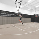 Gym Wall Padding 72" x 24" x 2" Thick Foam Panels Waterproof Safety Mat - Gray 3 image