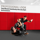Gym Wall Padding 72" x 24" x 2" Thick Foam Panels Waterproof Safety Mat - Red 30 image
