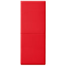 Gym Wall Padding 72" x 24" x 2" Thick Foam Panels Waterproof Safety Mat - Red 11 image