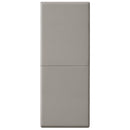 Gym Wall Padding 72" x 24" x 4" Waterproof Safety Mats - Gray 1 image