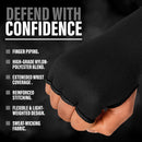 DXM Sports Boxing Inner Gloves Fist Protection - Black 3 image