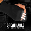 DXM Sports Boxing Inner Gloves Fist Protection - Black 5 image