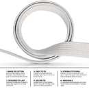 DXM SPORTS Brazilian Jiu Jitsu Uniform MMA Grappling Suit for Adult Unisex - Black 5 image