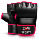 DXM Sports Half Finger Open Palm MMA Grappling Gloves - Pink 43 image