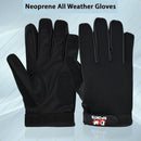 DXM SPORTS Neoprene All Weather Gloves Kevlar Lined Shooting/Duty Pat Down Glove 2 image