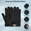 DXM SPORTS Neoprene All Weather Gloves Kevlar Lined Shooting/Duty Pat Down Glove 4 image