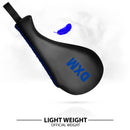 DXM Taekwondo Racket Pad Single Target Mitt Karate Kick Strike Floppy Paddle/Clapper - Black & Blue 5 image