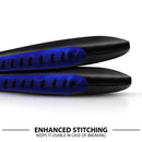 DXM Taekwondo Racket Pad Single Target Mitt Karate Kick Strike Floppy Paddle/Clapper - Black & Blue 6 image