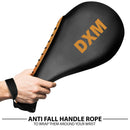 DXM Taekwondo Racket Pad Single Target Mitt Karate Kick Strike Floppy Paddle/Clapper - Black & Gold 7 image