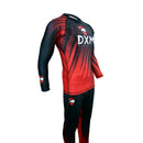 DXM Sports Compression Suit Men Long Sleeve Shirts + Leggings Baselayer 2 Pcs Set 4 image