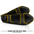 DXM Sports Shin Instep Guard Gold/Black For MMA Martial Arts Kicking Sparring Training Gear, BJJ Karate Boxing Taekwondo 8 image