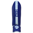 DXM Sports Shin Instep Guards Blue/White For MMA Martial Arts Kicking Sparring Training Gear, BJJ Karate Boxing Taekwondo 8 image