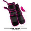 DXM Sports Shin Instep Guards Black/Pink For MMA Martial Arts Kicking Sparring Training Gear, BJJ Karate Boxing Taekwondo 6 image