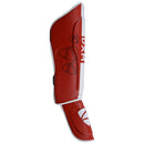 DXM Sports Shin Instep Guards Red/White For MMA Martial Arts Kicking Sparring Training Gear, BJJ Karate Boxing Taekwondo 3 image