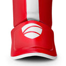 DXM Sports Shin Instep Guards Red/White For MMA Martial Arts Kicking Sparring Training Gear, BJJ Karate Boxing Taekwondo 2 image