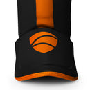 DXM Sports Shin Instep Guards Black/Orange For MMA Martial Arts Kicking Sparring Training Gear, BJJ Karate Boxing Taekwondo 2 image