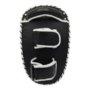 DXM Sports Muay Thai Pads PU Leather Curved Kickboxing Training Strike Shield White/Black 3 image