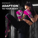 DXM Sports Shin Instep Guards Black/Pink For MMA Martial Arts Kicking Sparring Training Gear, BJJ Karate Boxing Taekwondo 9 image