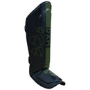 DXM Sports Shin Instep Guards Black/Green For MMA Martial Arts Kicking Sparring Training Gear, BJJ Karate Boxing Taekwondo 3 image